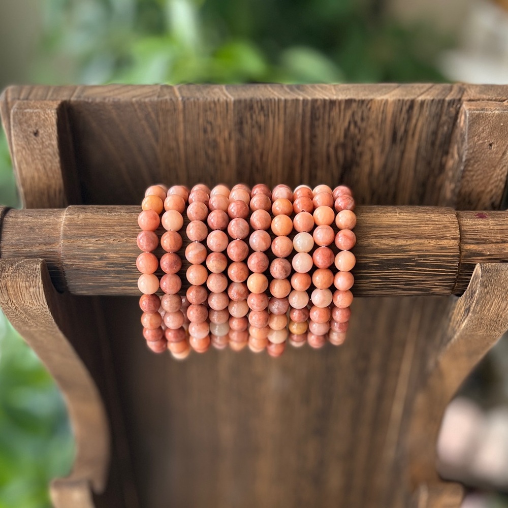 Orange Aventurine bracelet (one)